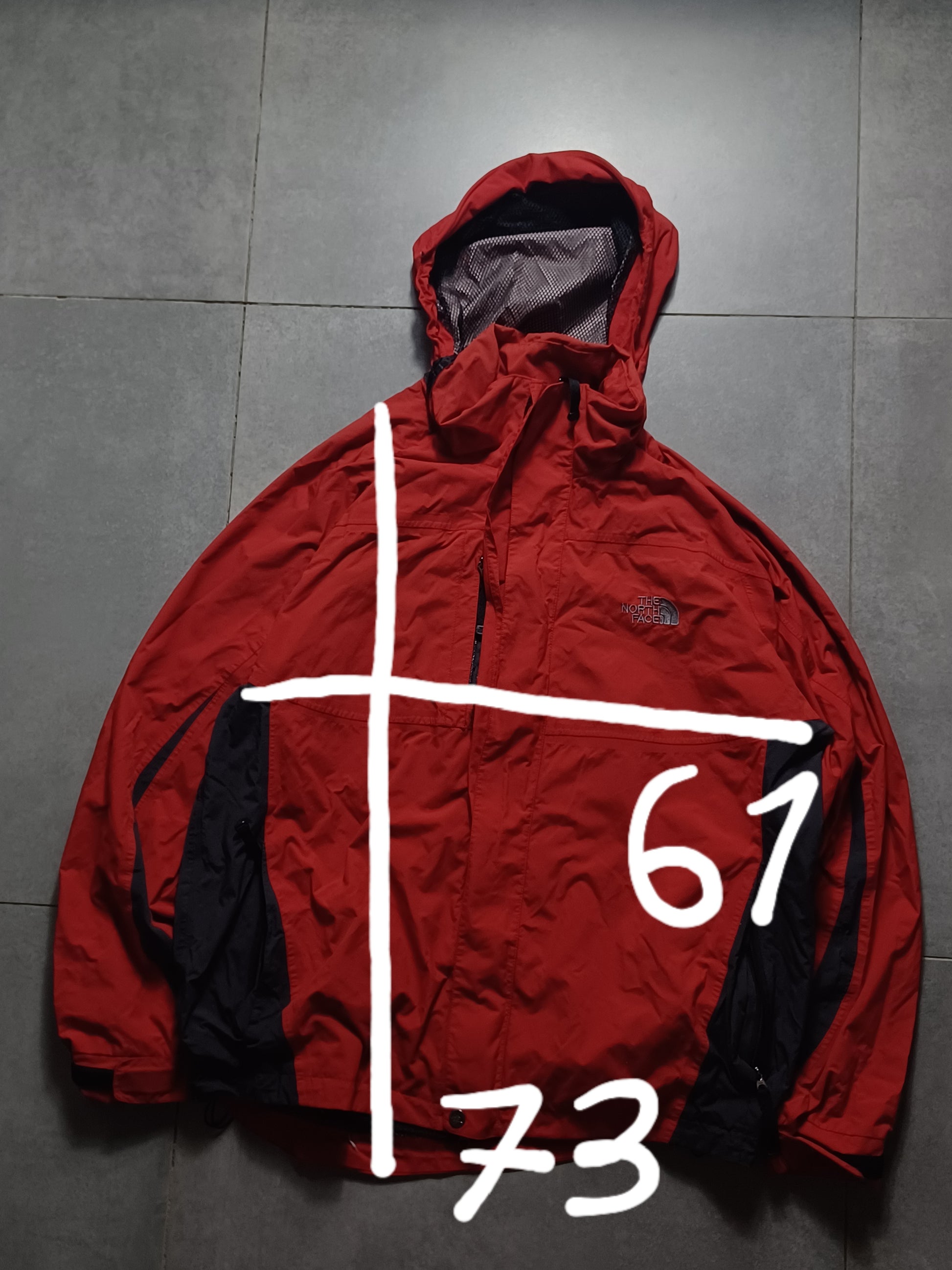 Czerwona kurtka TheNorthFace Gore-Tex