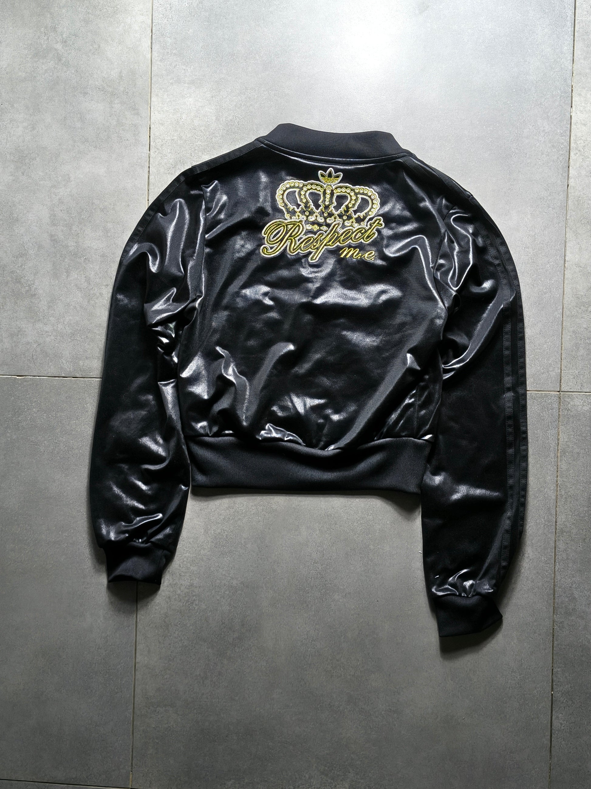 Czarna Kurtka Adidas Respect Me