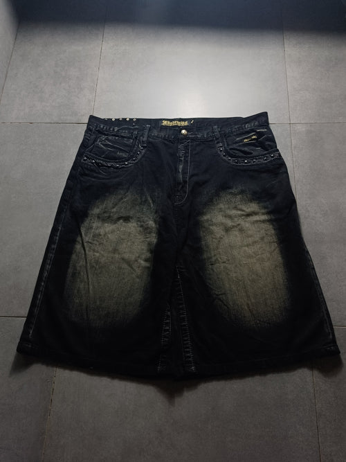 Czarne baggy Jortsy Akademiks