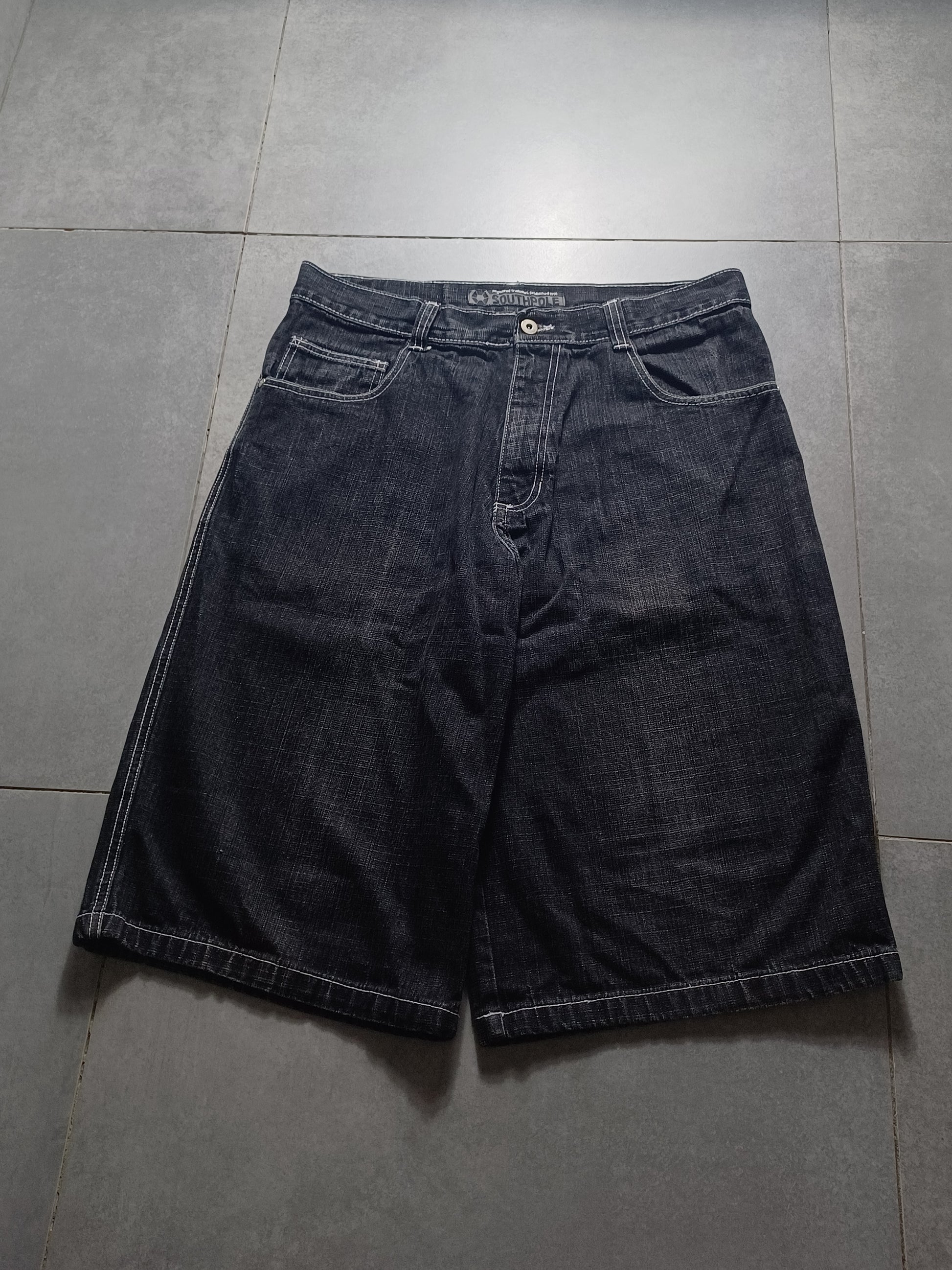Czarne Baggy Jortsy Southpole