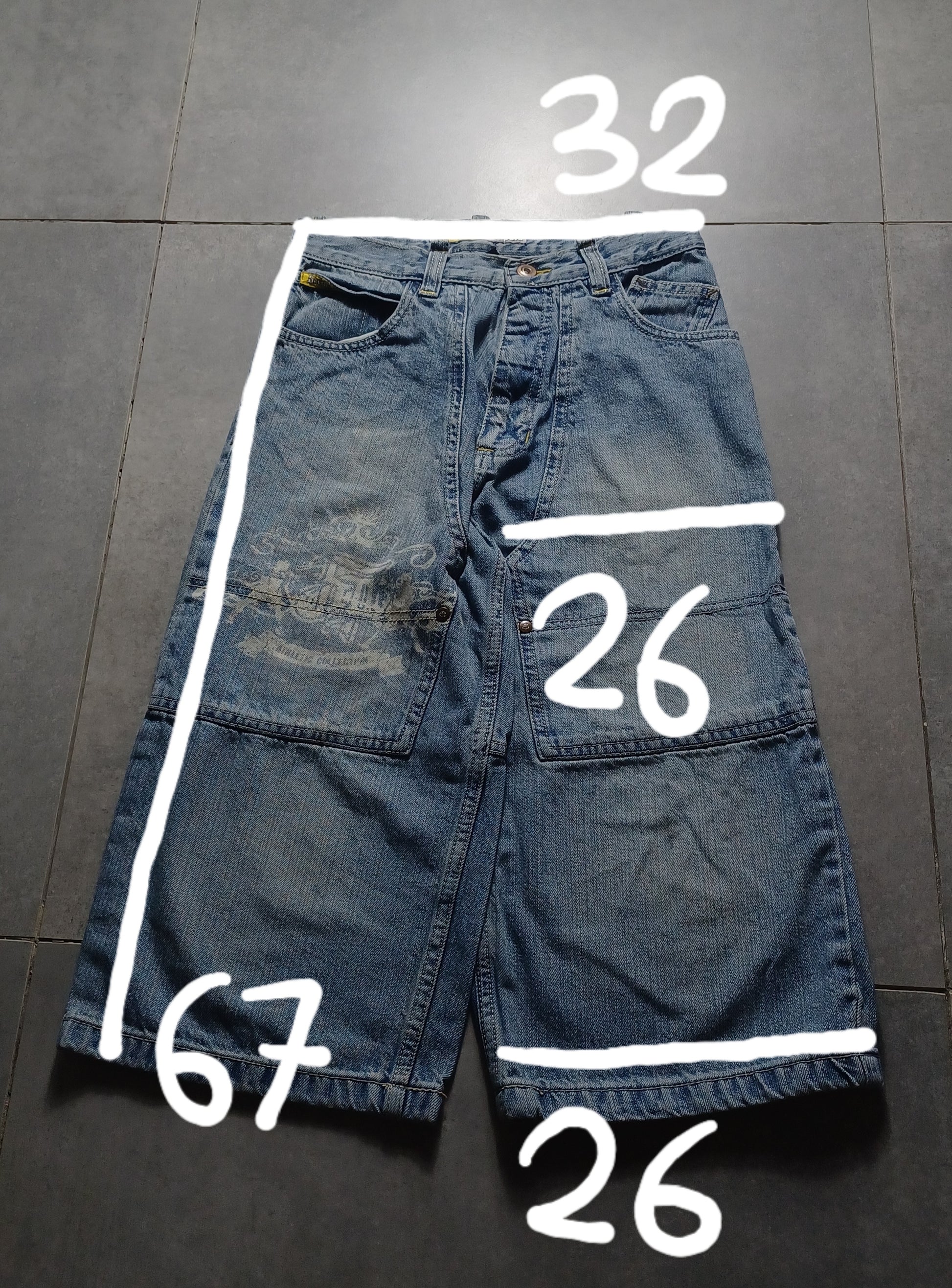Jasnoniebieskie jortsy Southpole