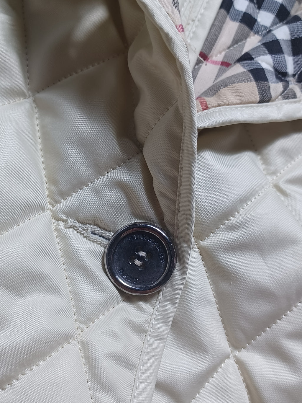 Beżowa lekka kurtka Burberry Brit