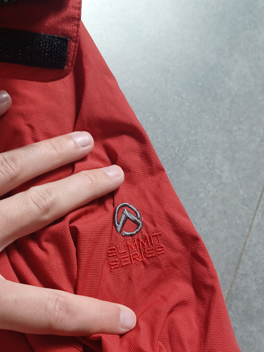 Czerwona kurtka TheNorthFace Gore-Tex