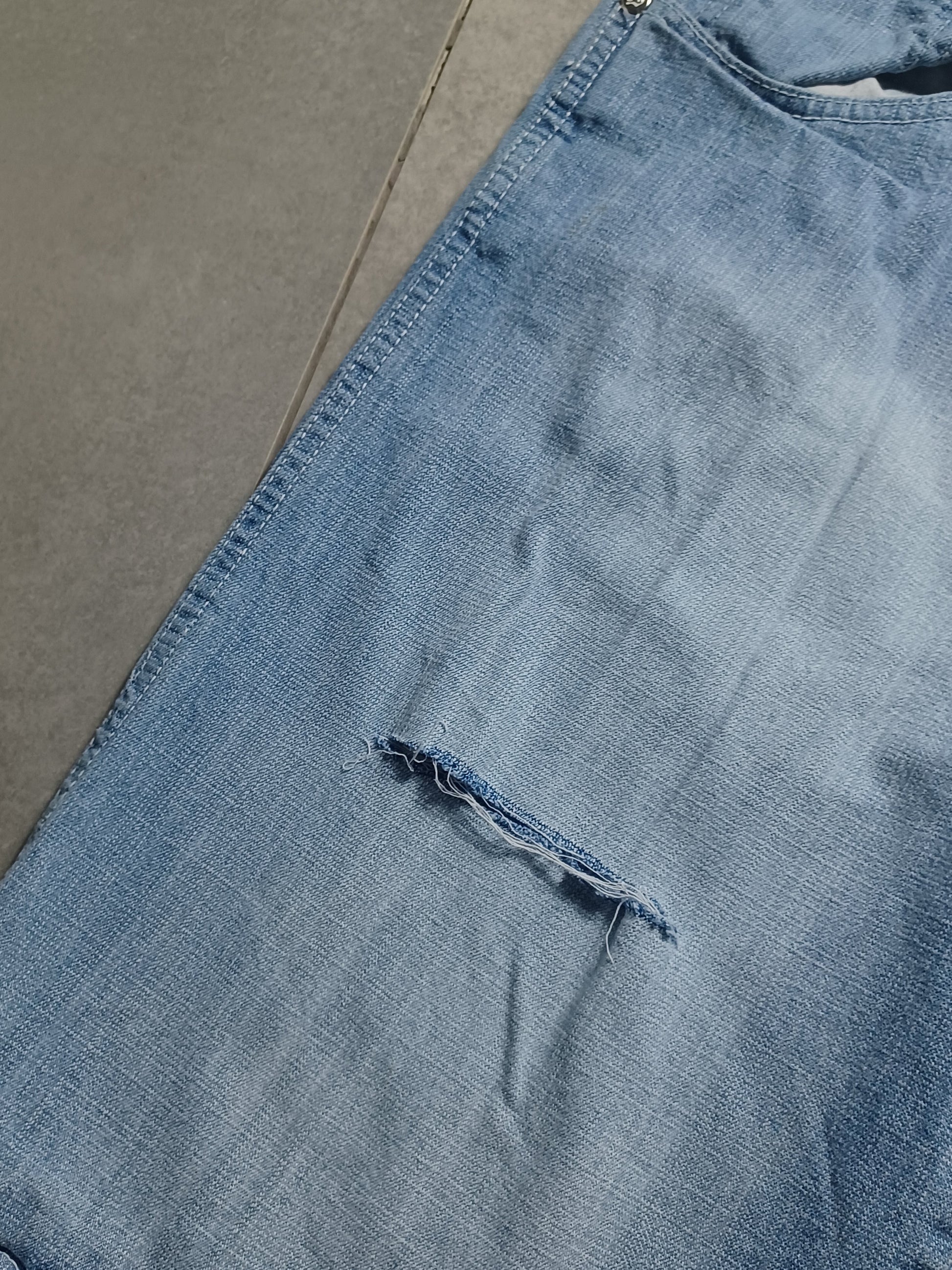 Jasnoniebieskie Jortsy Southpole distressed