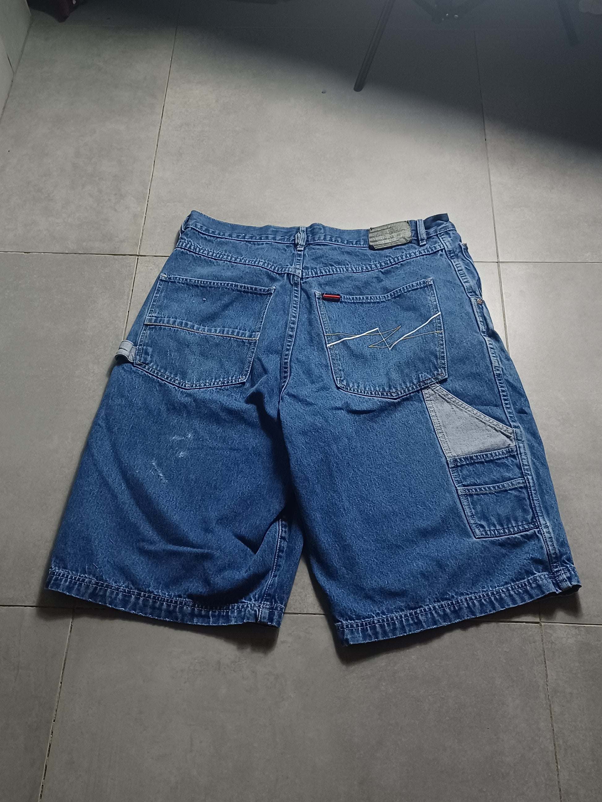 Niebieskie baggy Jortsy FUBU