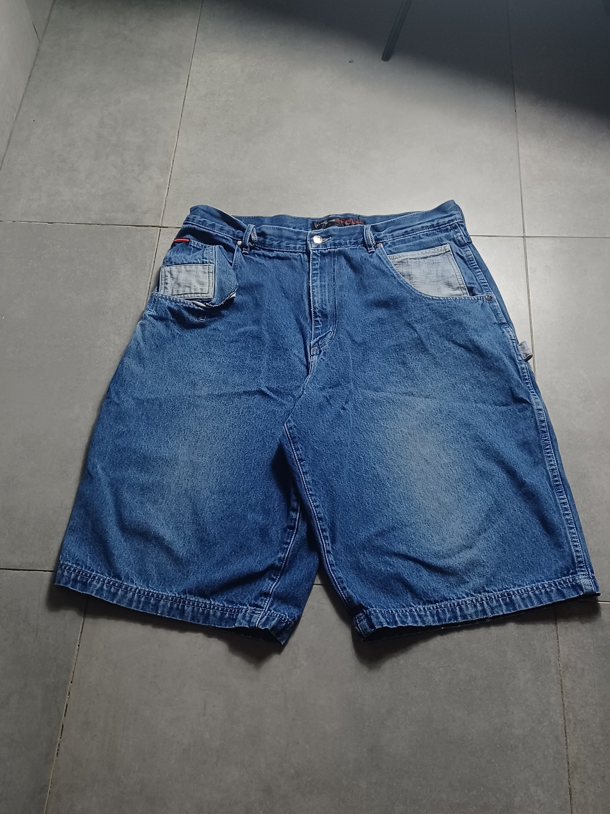 Niebieskie baggy Jortsy FUBU