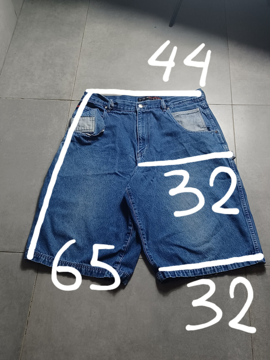 Niebieskie baggy Jortsy FUBU