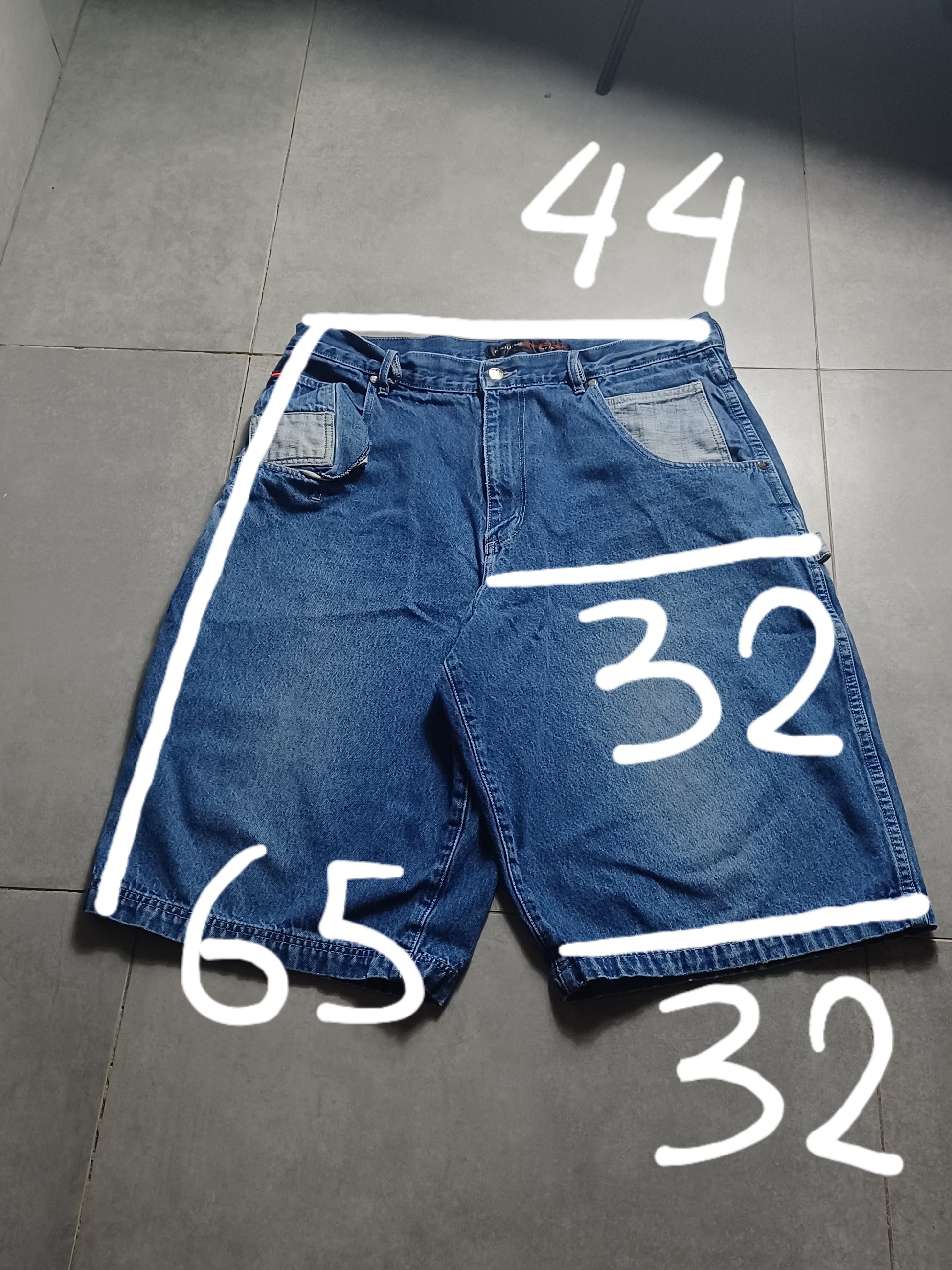 Niebieskie baggy Jortsy FUBU