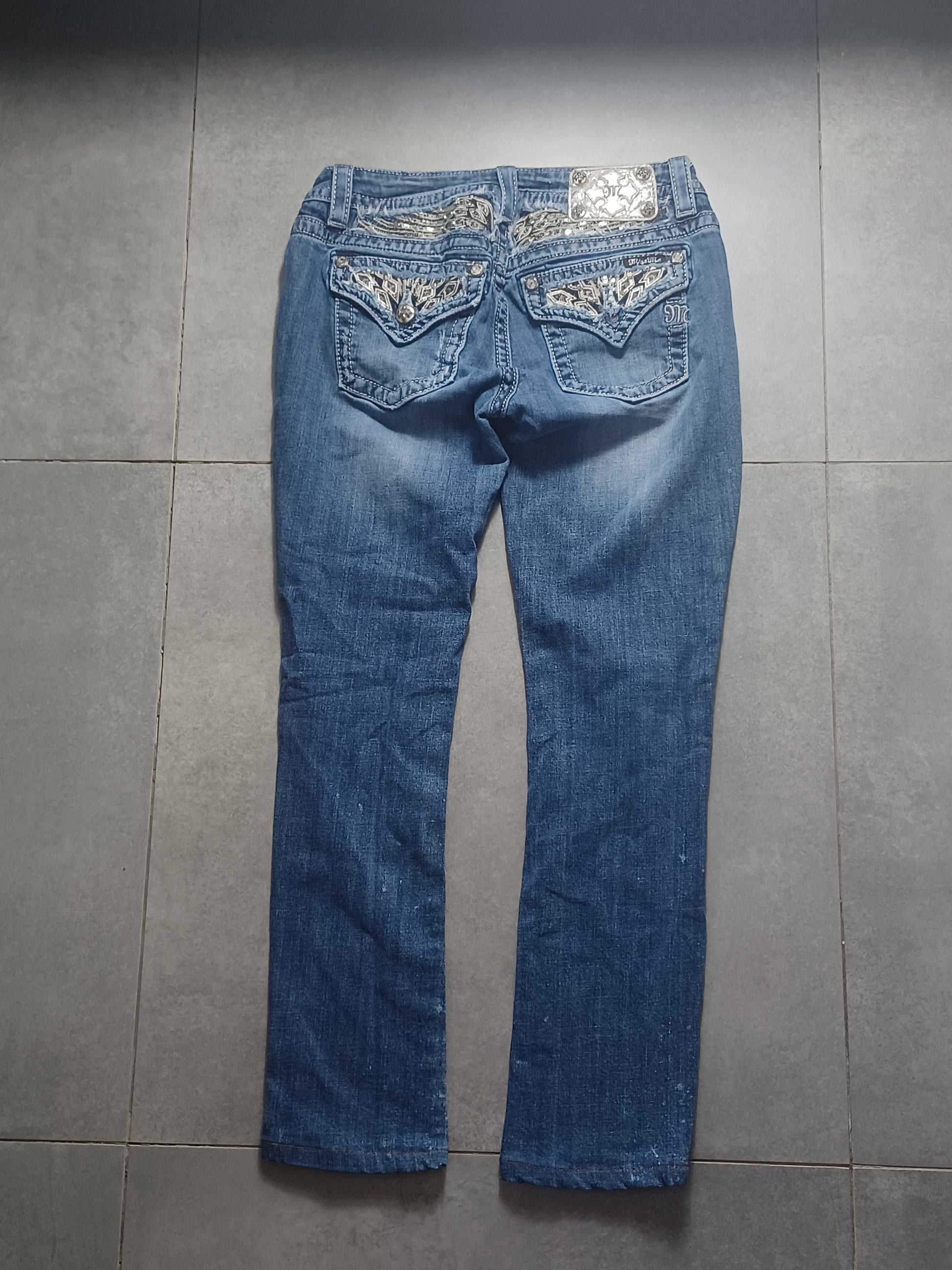 low rise Skinny jeansy Miss Me