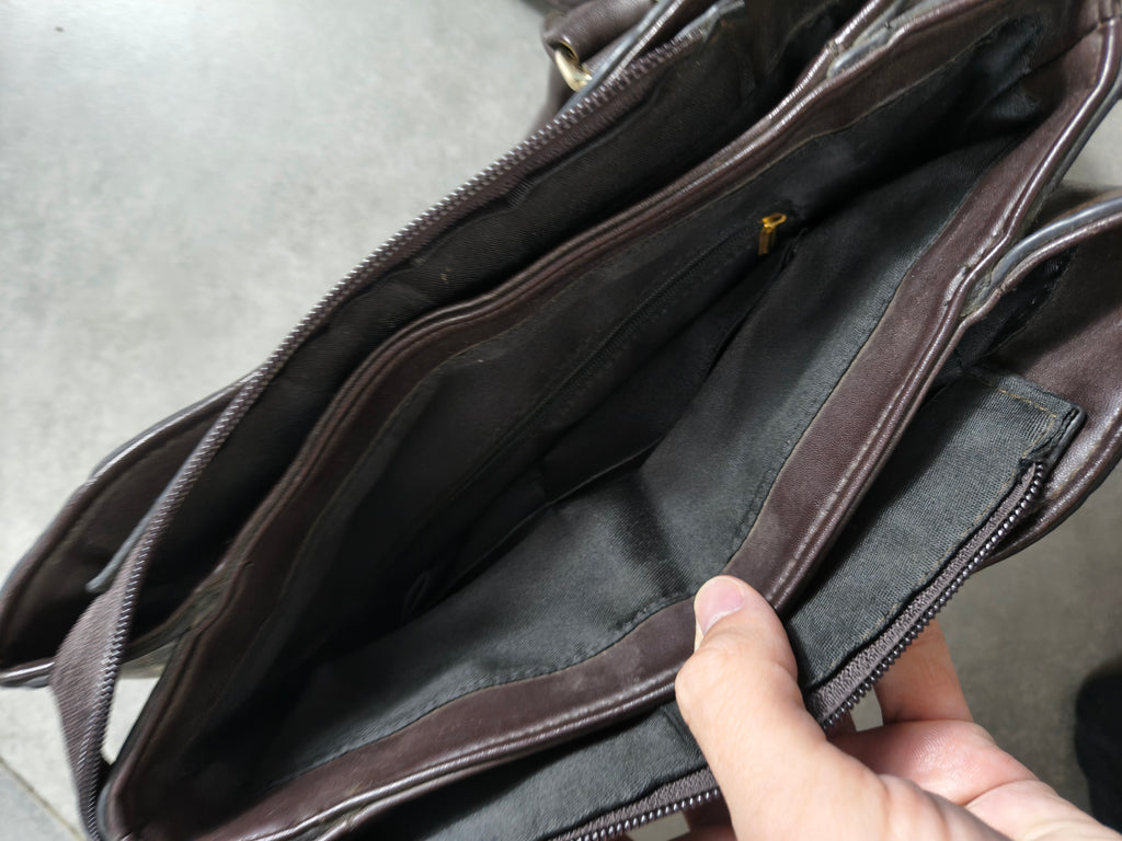 Brązowa Torebka  z koroną