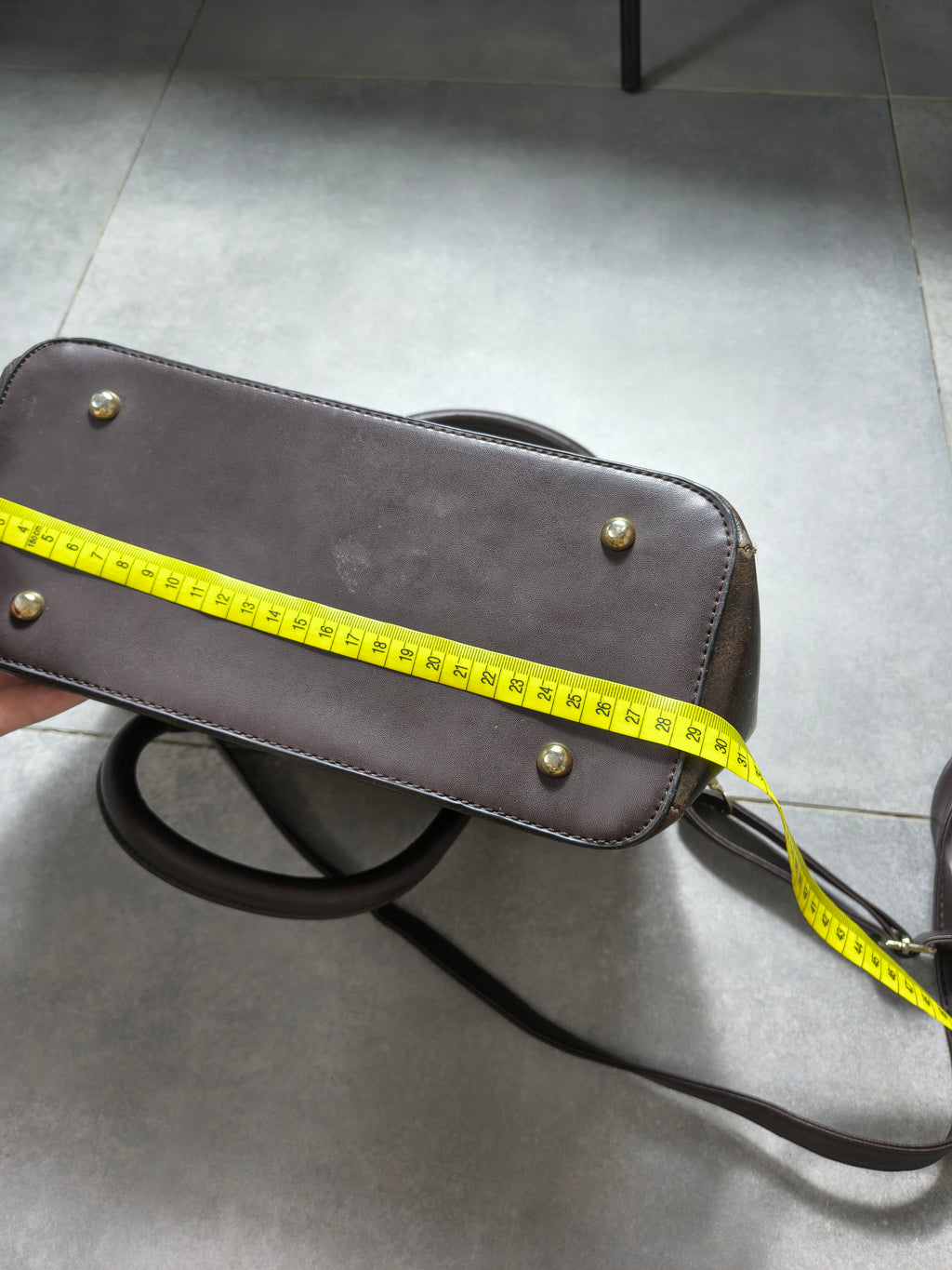 Brązowa Torebka  z koroną