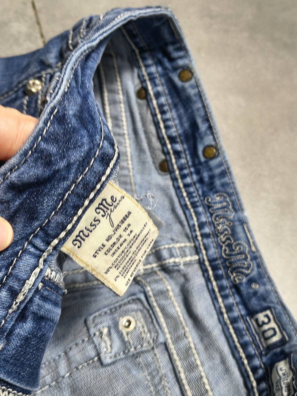 flared jeansy Miss me