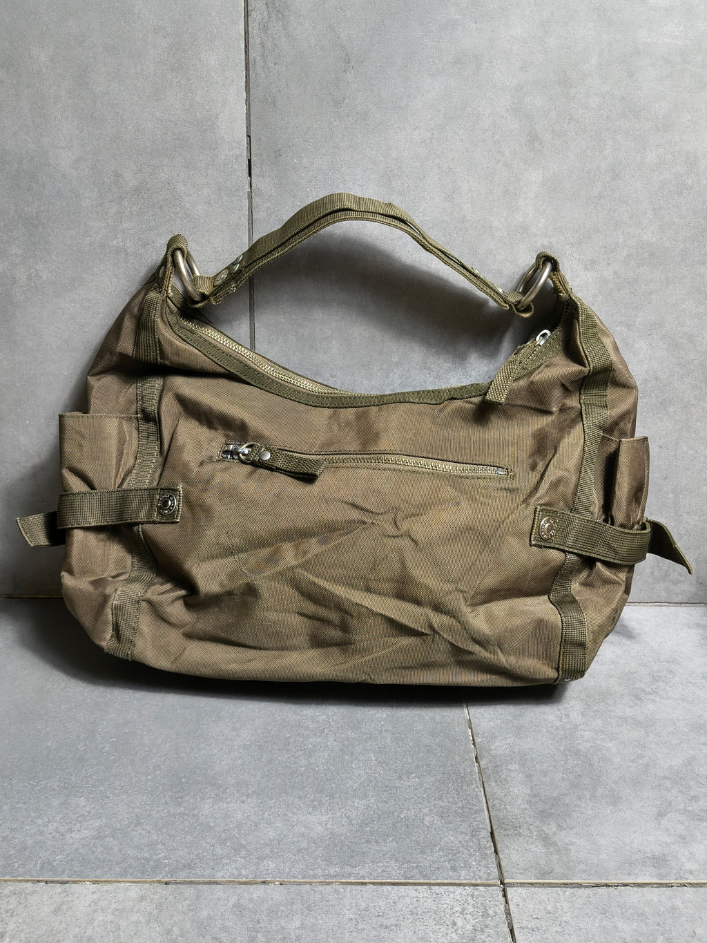 Oliwkowa torebka GGL