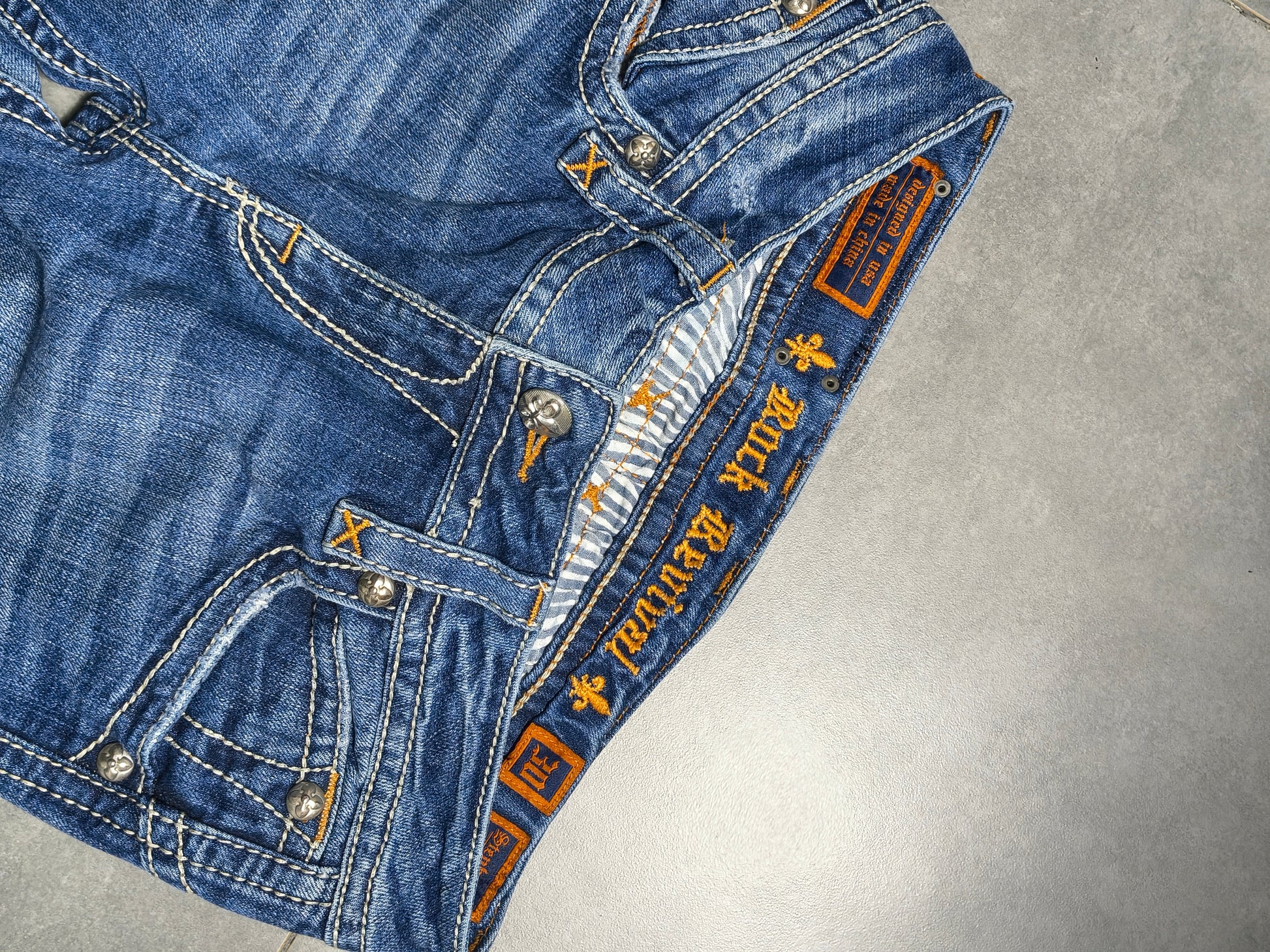 Niebieskie flared jeansy Rock Revival