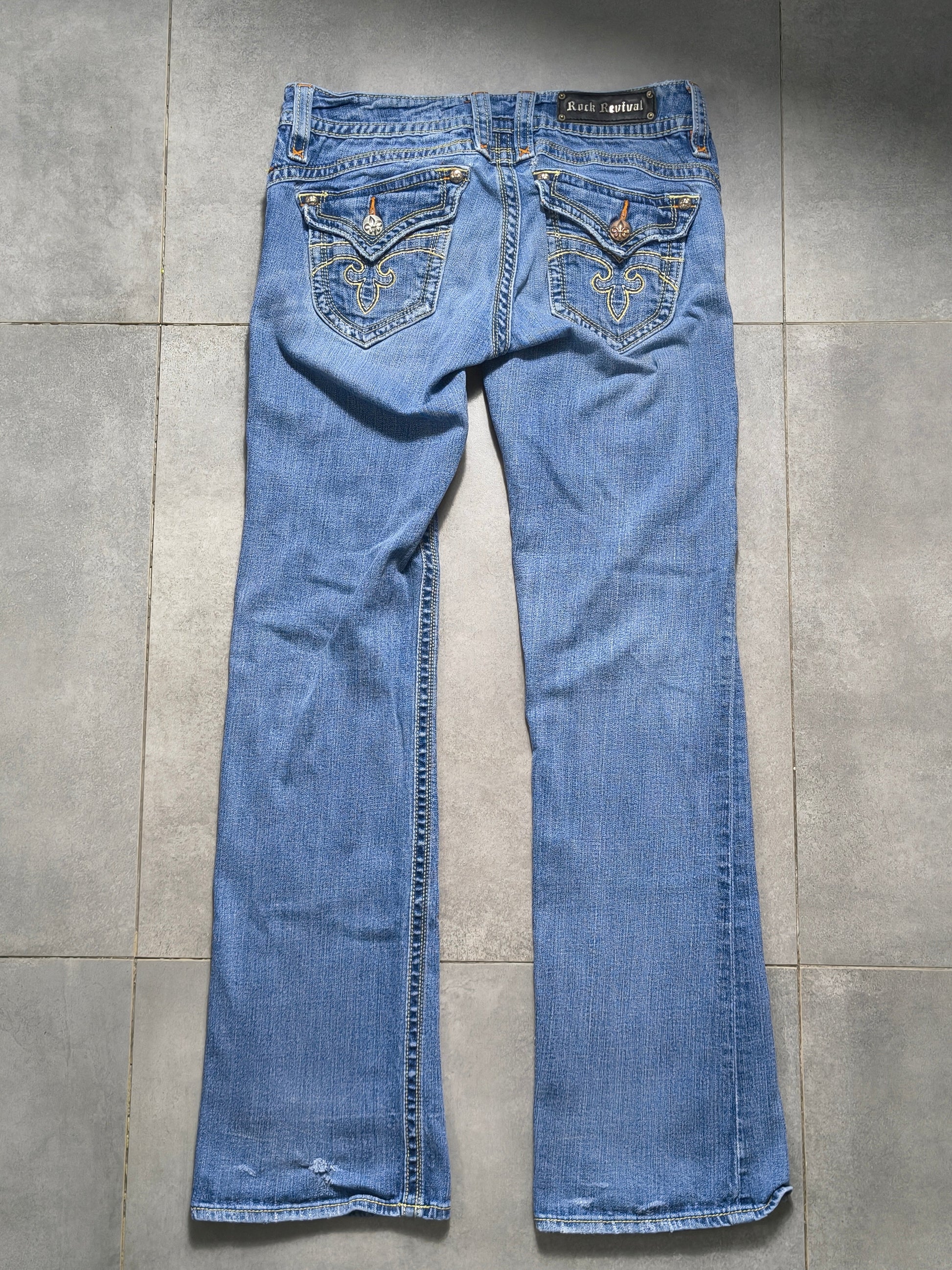 Jeansy Flared Rock Revival