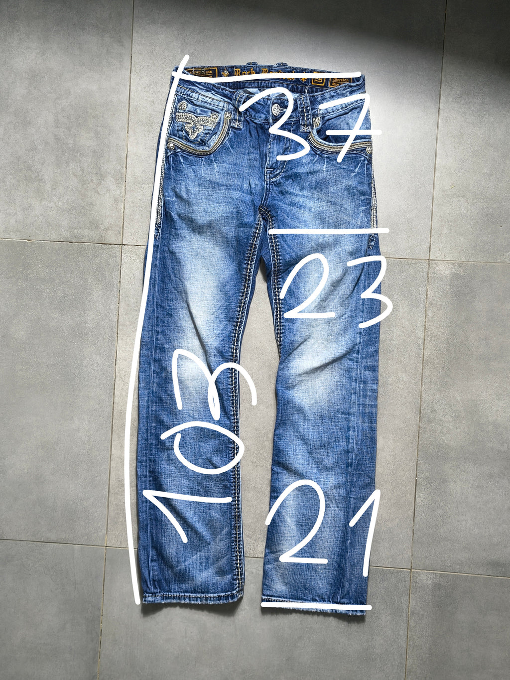 Jeansy Rock Revival bootcut