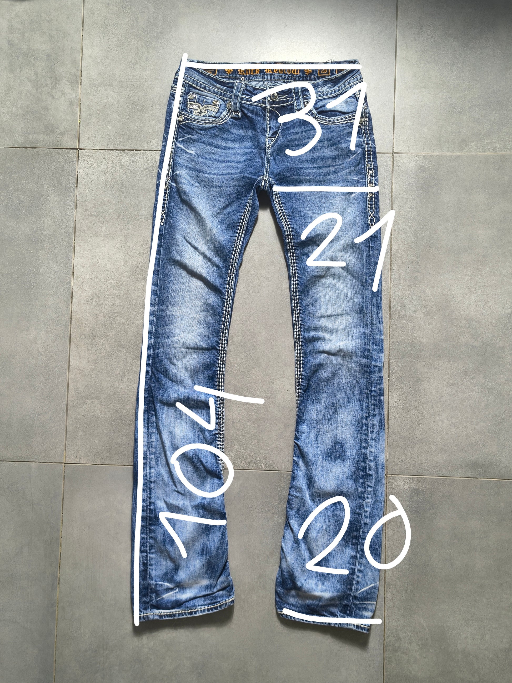 Flared jeansy Rock Revival