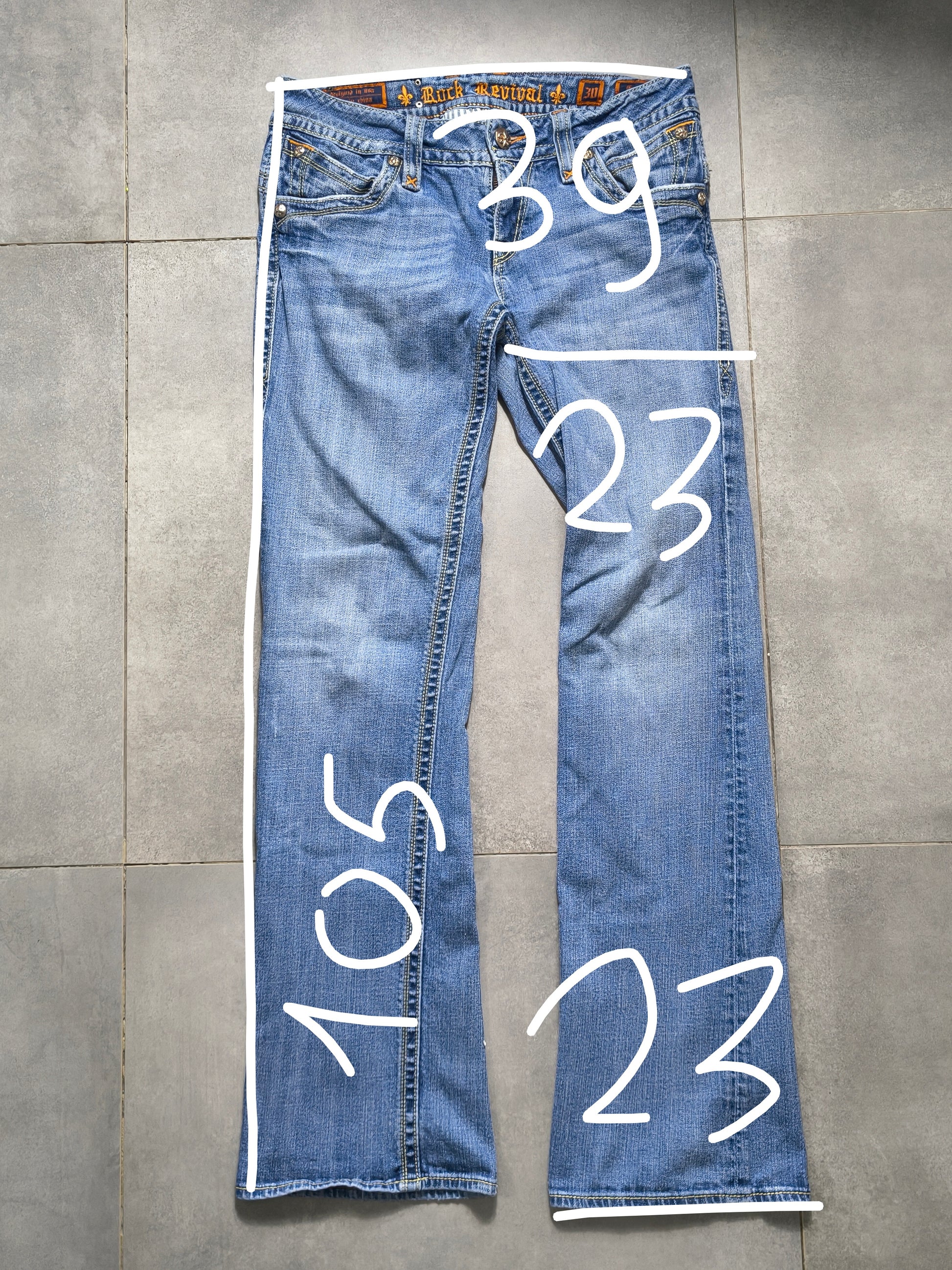 Jeansy Flared Rock Revival