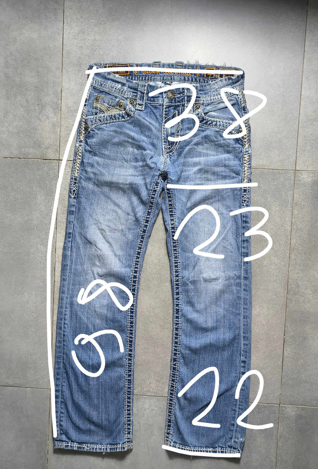 Jeansy Rock Revival bootcut