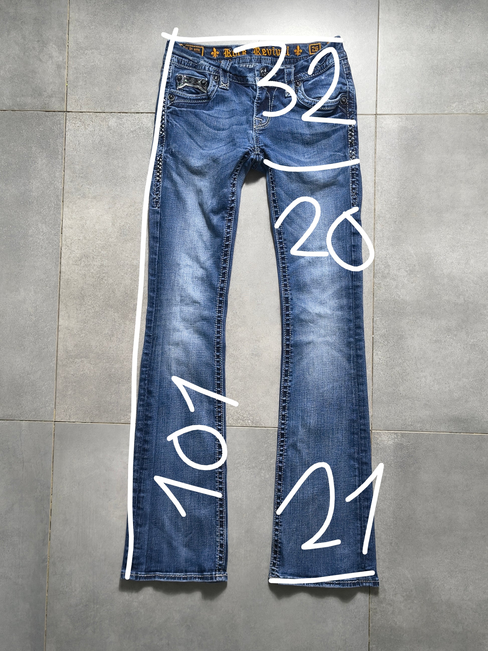 flared jeansy Rock Revival