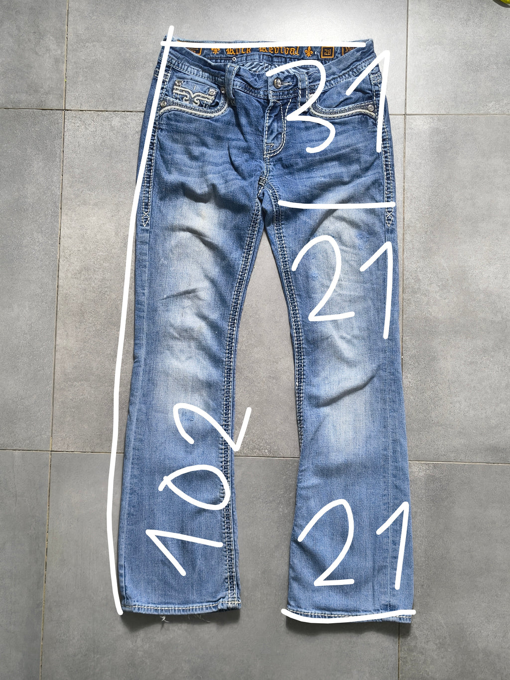 flared jeansy Rock Revival