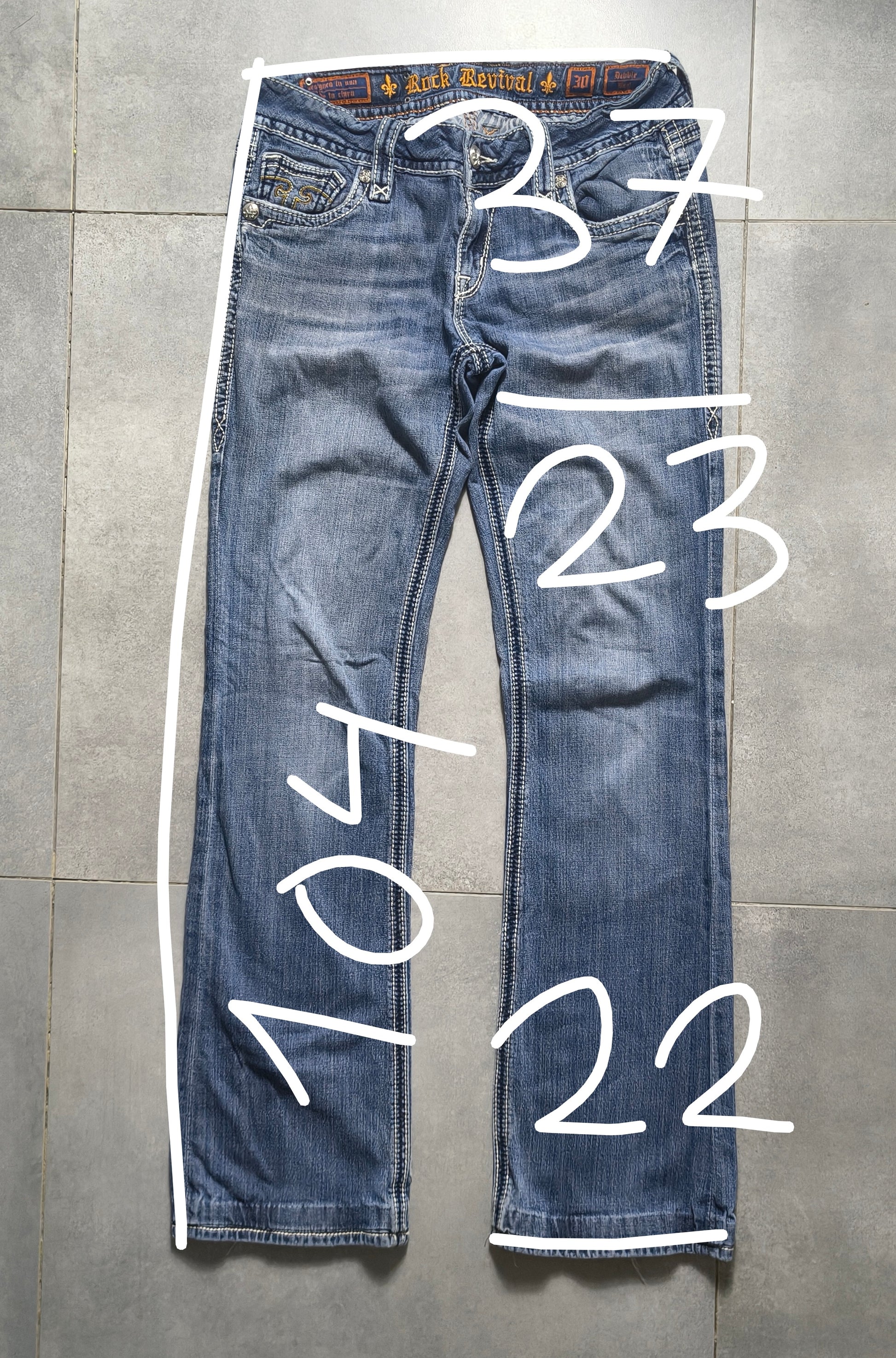 Flared jeansy Rock Revival