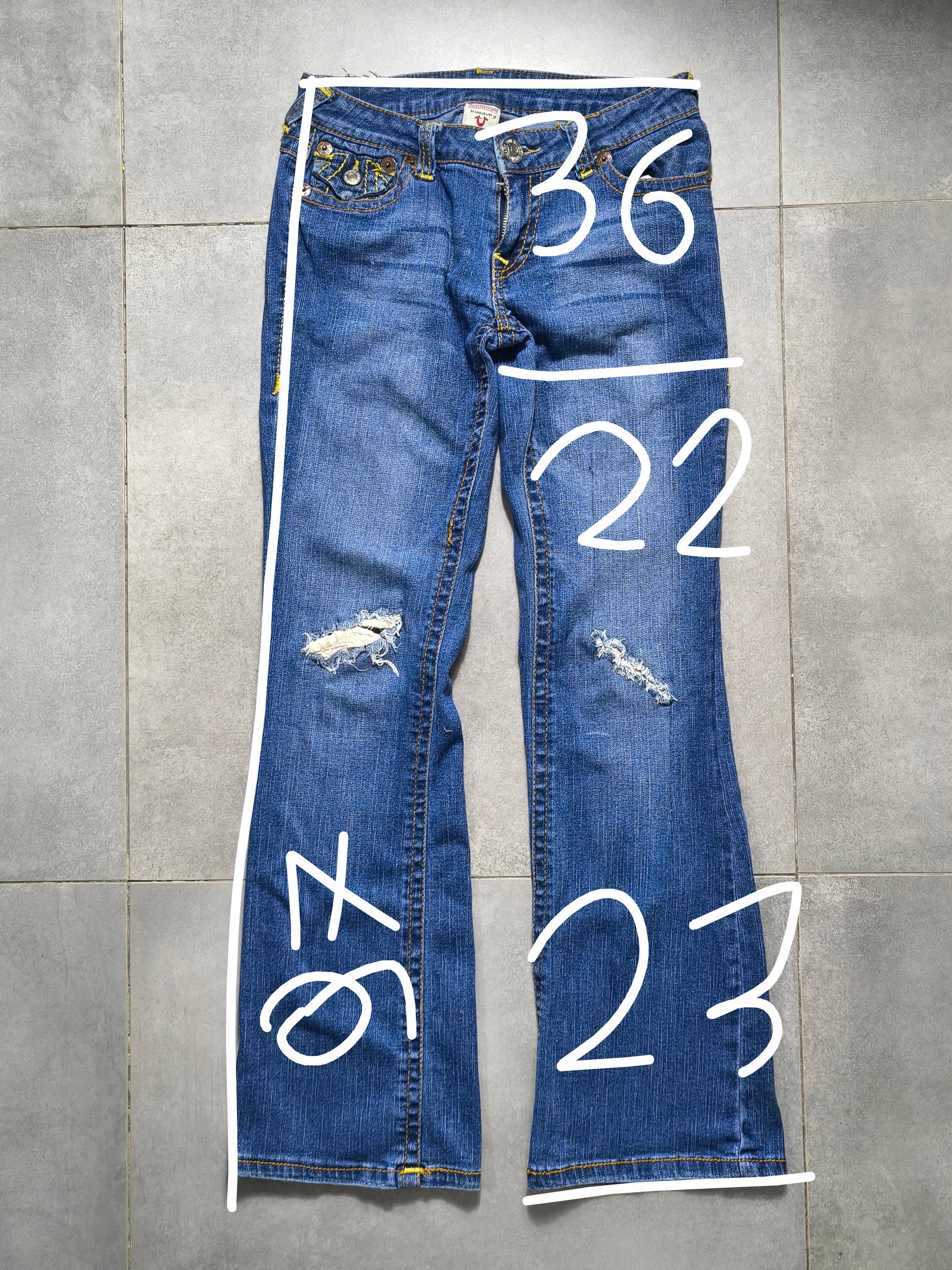 Jeansy Flared True Religion