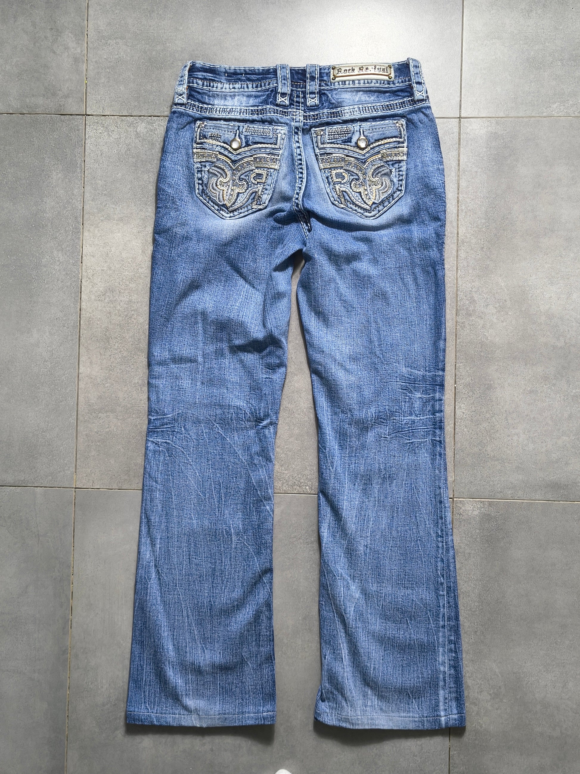 flared jeansy Rock Revival