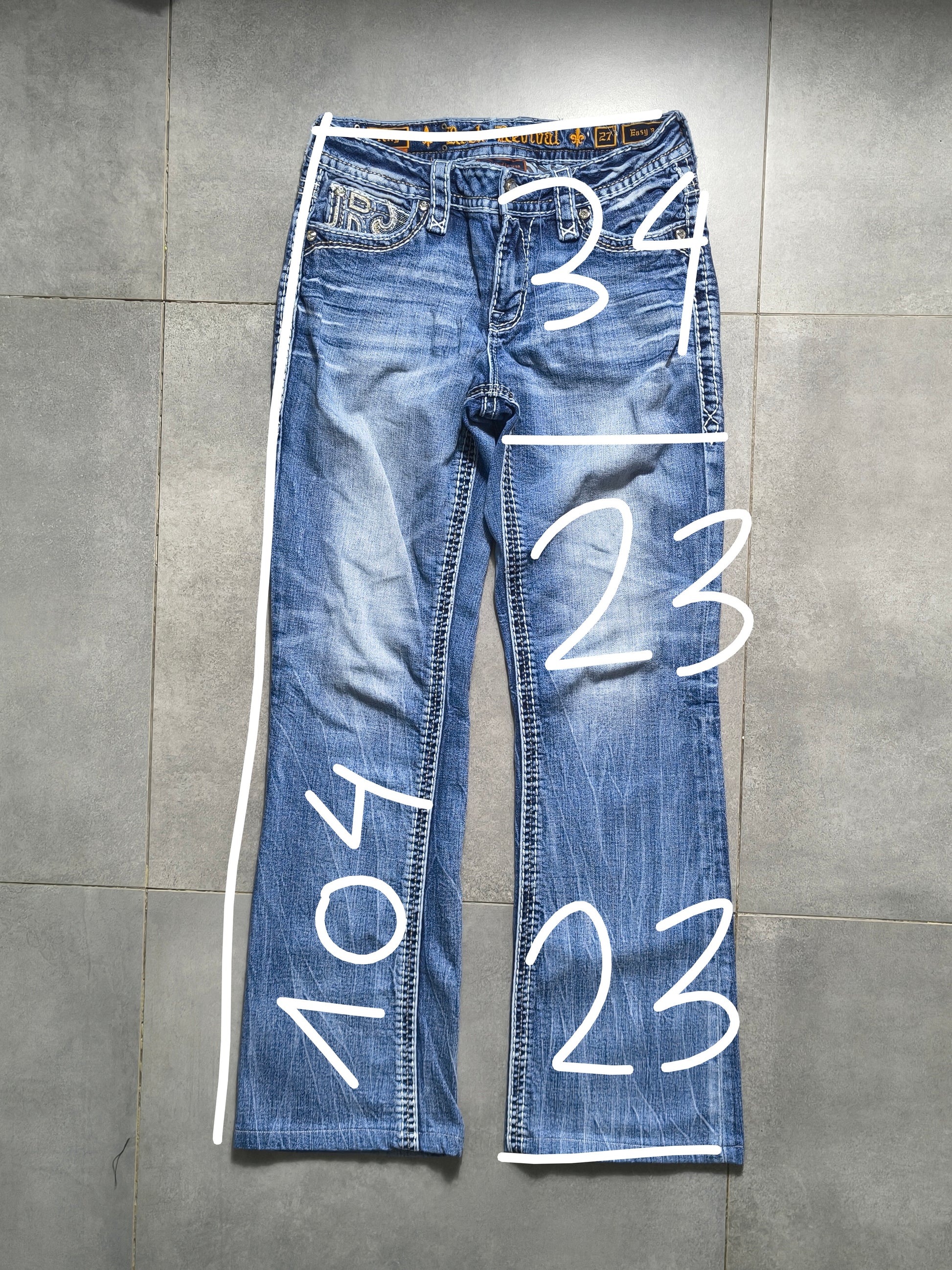 flared jeansy Rock Revival