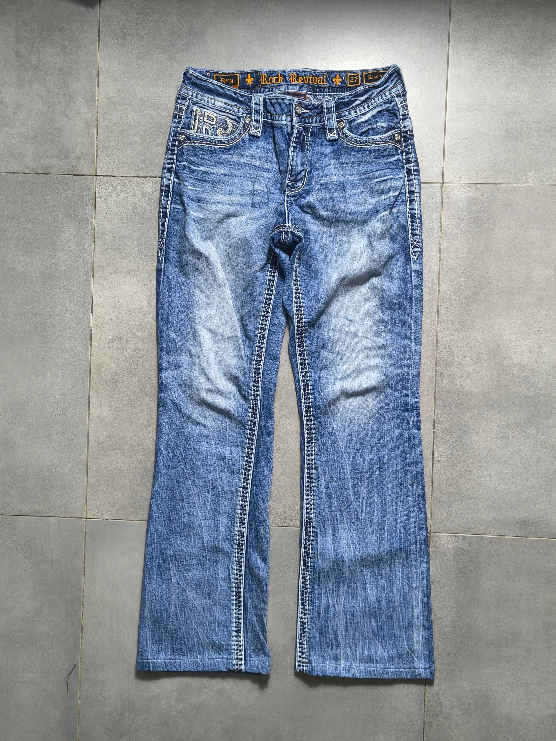 flared jeansy Rock Revival