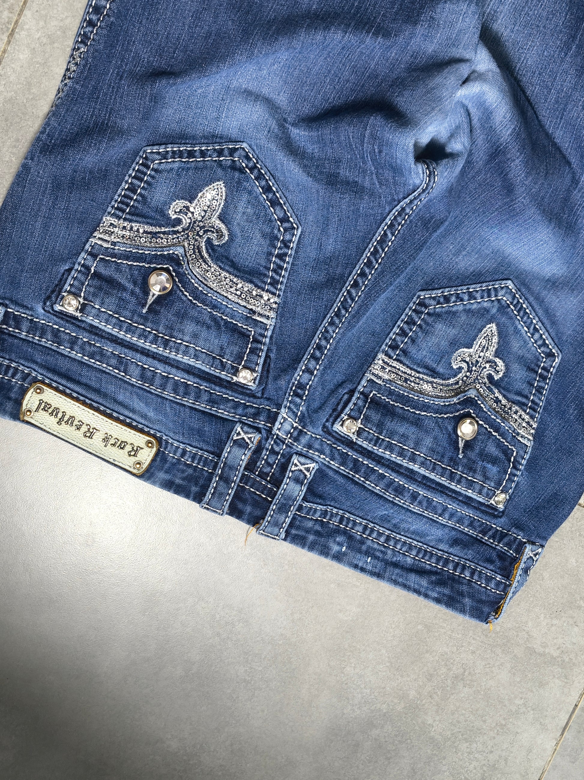 Jeansy Flared Rock Revival