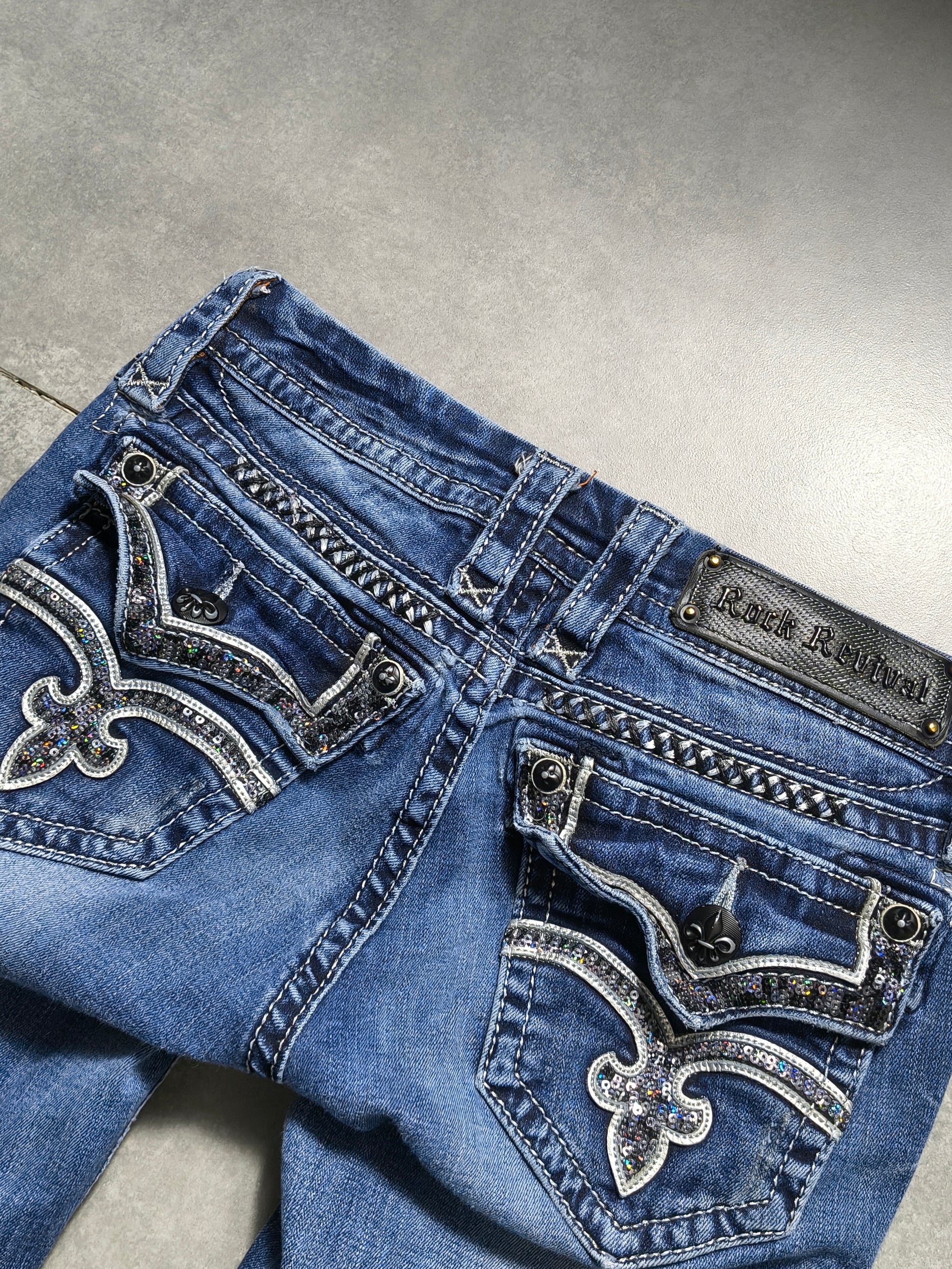 flared jeansy Rock Revival