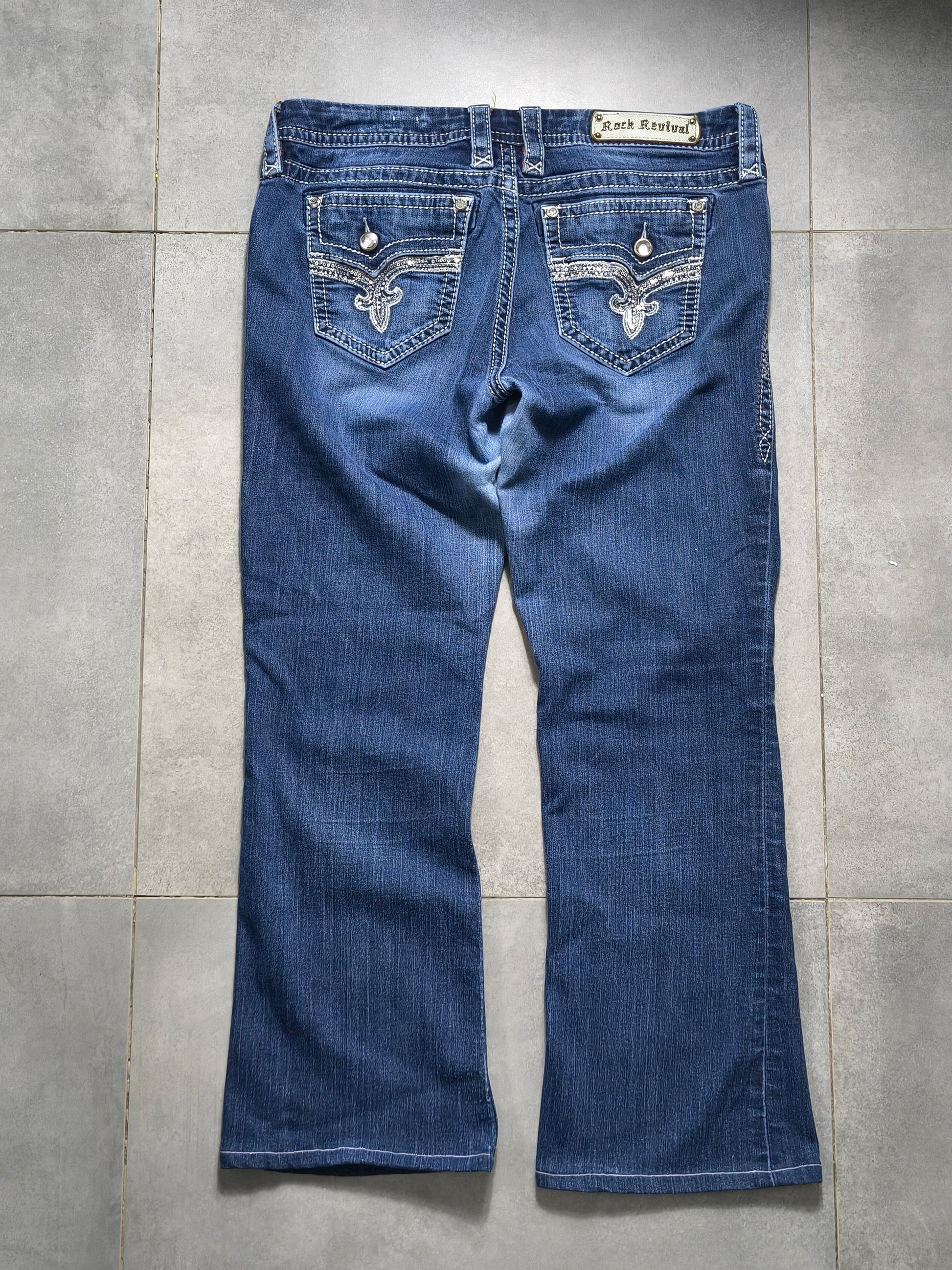 Jeansy Flared Rock Revival