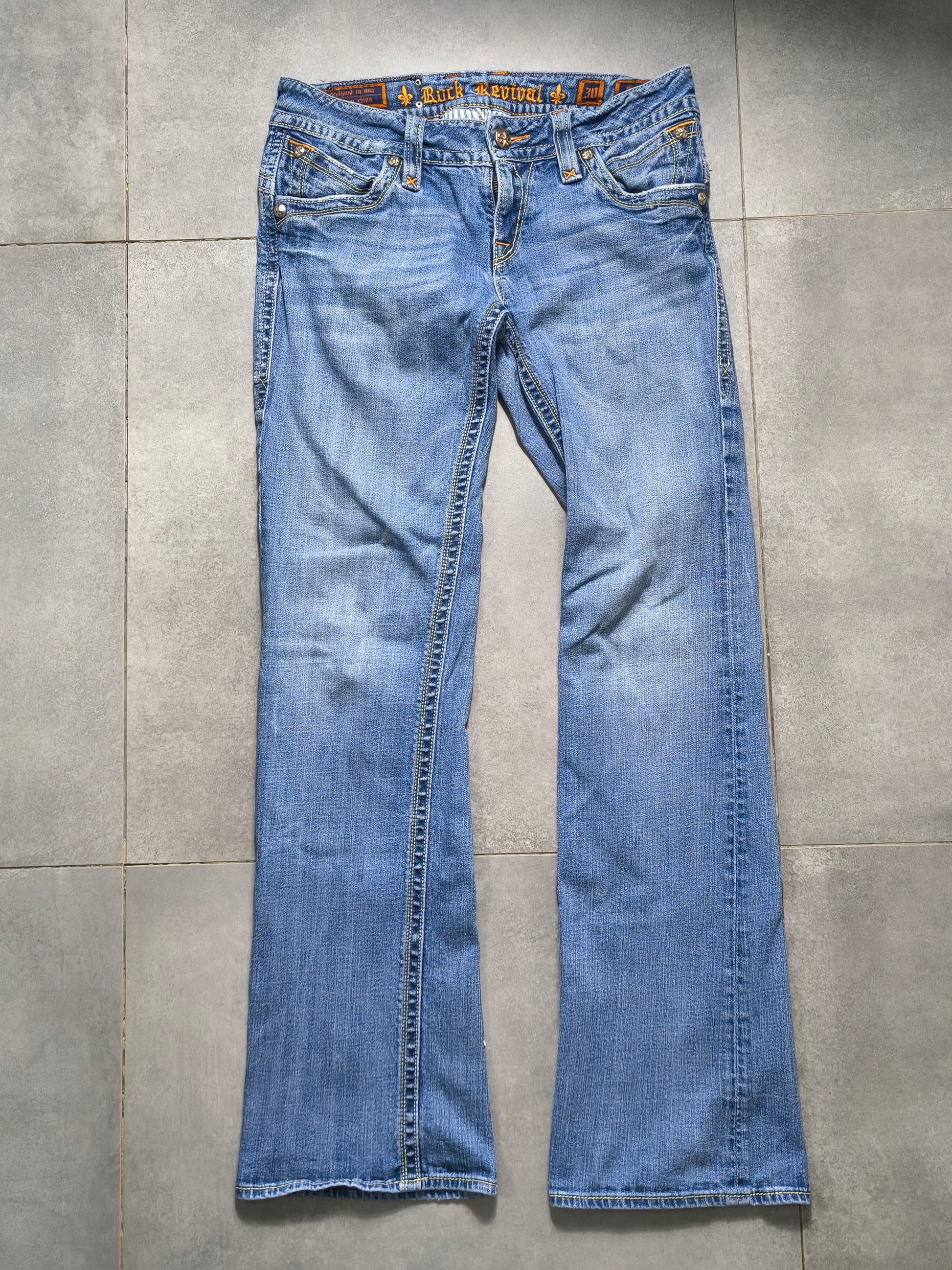 Jeansy Flared Rock Revival